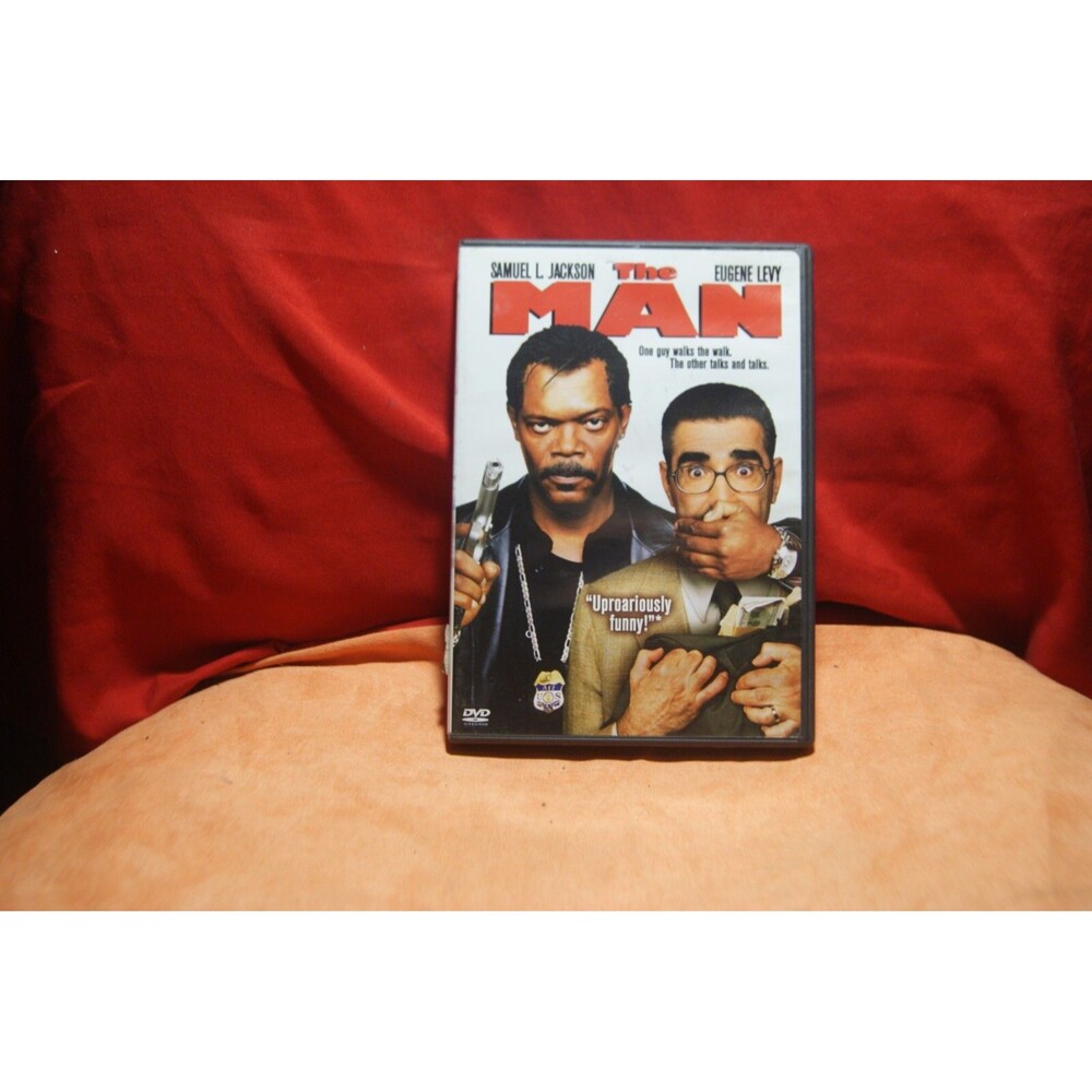 The Man - DVD Samuel L Jackson Eugene Levy Cop Comedy Silly Fun
